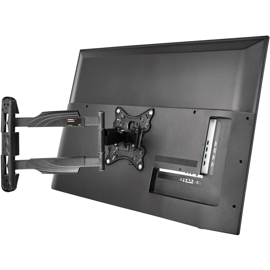 StarTech.com Full Motion TV Wall Mount for 32-55 inch VESA Display - Heavy Duty Articulating Adjustable Flat Screen TV Wall Mount Bracket — FPWARTB1M