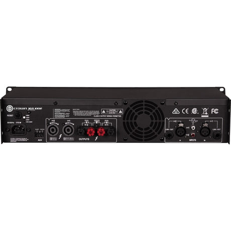 Crown XLS 1002 Amplifier - 700 W RMS - 2 Channel - Black — NXLS1002-0-US