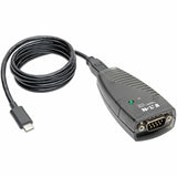 Eaton Tripp Lite Series USB-C to Serial DB9 RS232 Adapter Cable - 3 ft. (0.91 m) Keyspan, High-Speed (M/M), TAA — USA-19HS-C