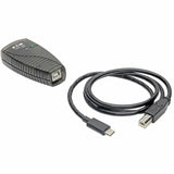 Eaton Tripp Lite Series USB-C to Serial DB9 RS232 Adapter Cable - 3 ft. (0.91 m) Keyspan, High-Speed (M/M), TAA — USA-19HS-C