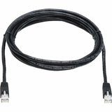 Eaton Tripp Lite Series Cat6a 10G Snagless UTP Ethernet Cable (RJ45 M/M), Black, 10 ft. (3.05 m) — N261-010-BK