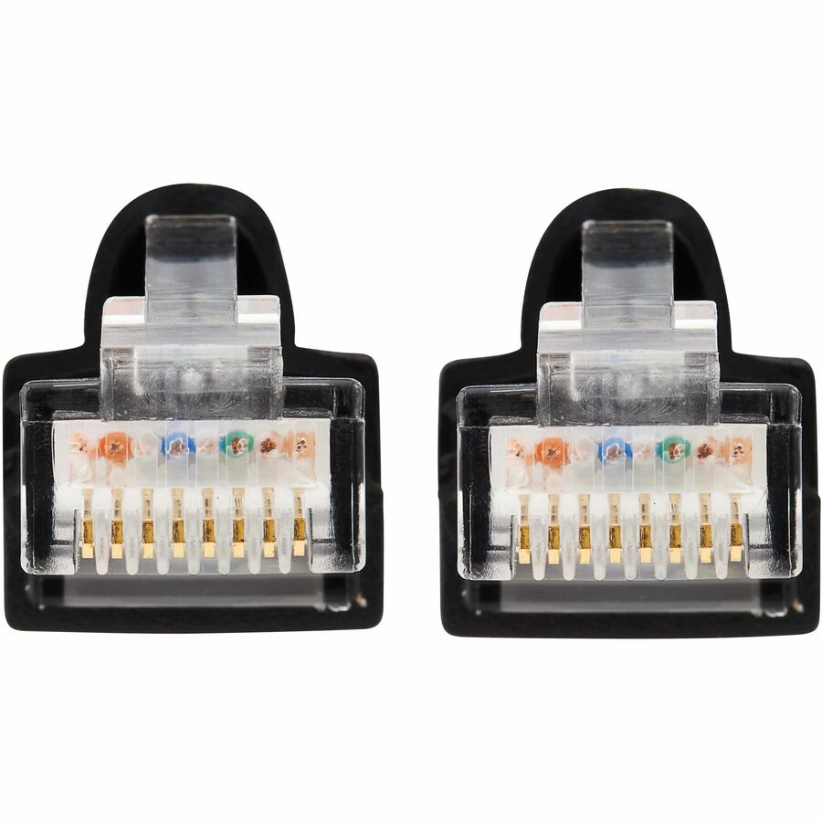 Eaton Tripp Lite Series Cat6a 10G Snagless UTP Ethernet Cable (RJ45 M/M), Black, 10 ft. (3.05 m) — N261-010-BK
