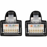 Eaton Tripp Lite Series Cat6a 10G Snagless UTP Ethernet Cable (RJ45 M/M), Black, 10 ft. (3.05 m) — N261-010-BK