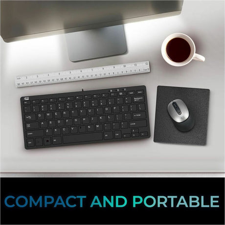 Adesso EasyTouch Rackmount Touchpad Keyboard — AKB425UB