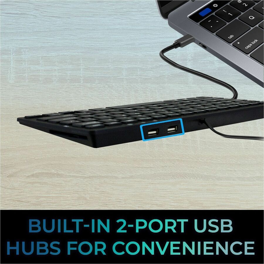 Adesso EasyTouch Rackmount Touchpad Keyboard — AKB425UB