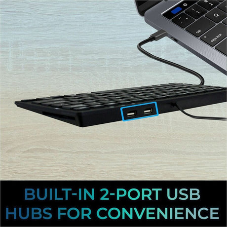 Adesso EasyTouch Rackmount Touchpad Keyboard — AKB425UB