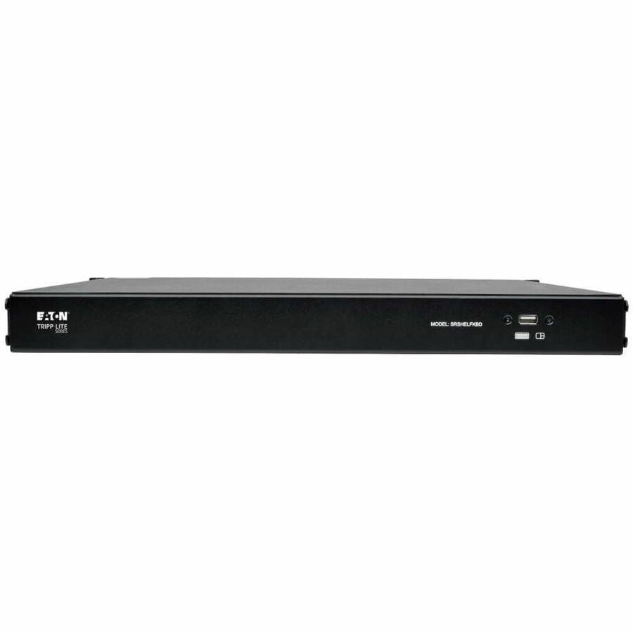 Eaton Tripp Lite Series SmartRack 1U Rack-Mount Keyboard with KVM Cable Kit — SRSHELFKBD