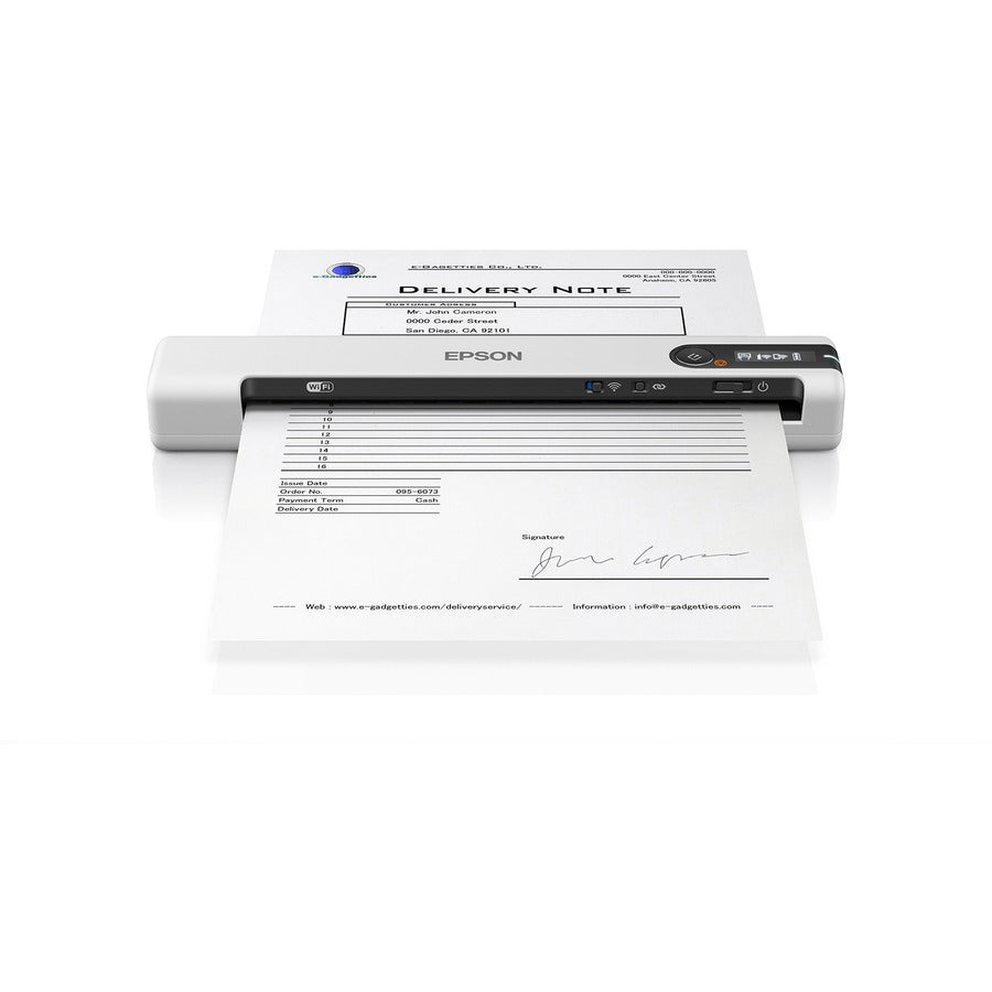 Epson DS-80W Sheetfed Scanner - 600 dpi Optical — B11B253202