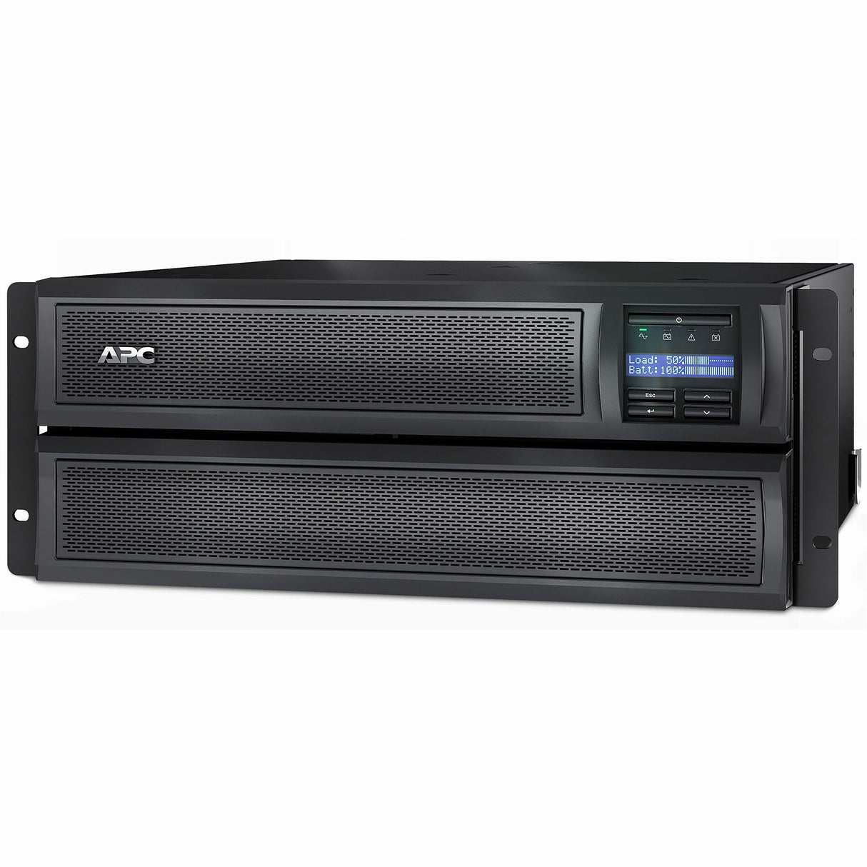 APC Smart-UPS X, Line Interactive, 3kVA, Rack/tower 4U, 100V-127V, 6x 5-15R+3x 5-20R+1x L5-30R NEMA, SmartSlot, Extended runtime, Short depth [TAA] — SMX3000LVUS
