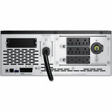 APC Smart-UPS X, Line Interactive, 3kVA, Rack/tower 4U, 100V-127V, 6x 5-15R+3x 5-20R+1x L5-30R NEMA, SmartSlot, Extended runtime, Short depth [TAA] — SMX3000LVUS