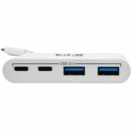 Eaton Tripp Lite Series 4-Port USB-C Hub, USB 3.x (5Gbps), 2x USB-A, 2x USB-C, White — U460-004-2A2C
