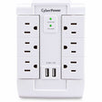 CyberPower CSP600WSURC2 Professional 6 - Outlet Surge with 1200 J — CSP600WSURC2