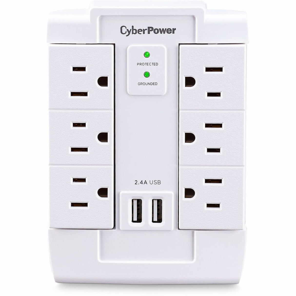 CyberPower CSP600WSURC2 Professional 6 - Outlet Surge with 1200 J — CSP600WSURC2