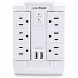 CyberPower CSP600WSURC2 Professional 6 - Outlet Surge with 1200 J — CSP600WSURC2