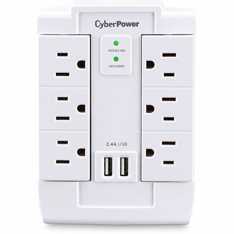 CyberPower CSP600WSURC2 Professional 6 - Outlet Surge with 1200 J — CSP600WSURC2