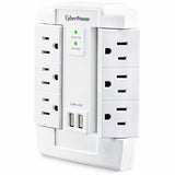 CyberPower CSP600WSURC2 Professional 6 - Outlet Surge with 1200 J — CSP600WSURC2