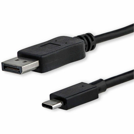StarTech.com 3ft/1m USB C to DisplayPort 1.2 Cable 4K 60Hz - USB Type-C to DP Video Adapter Monitor Cable HBR2 - TB3 Compatible - Black — CDP2DPMM1MB