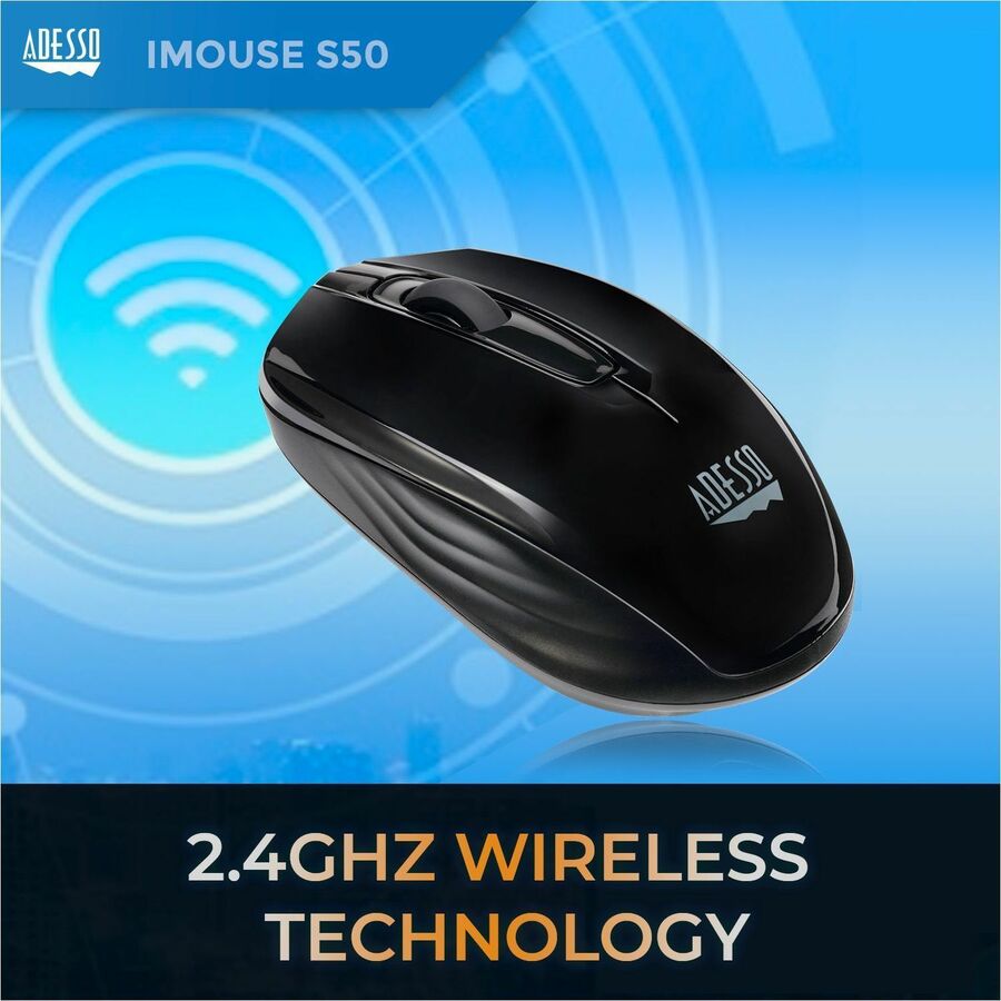 Adesso iMouse S50 - 2.4GHz Wireless Mini Mouse — iMouseS50