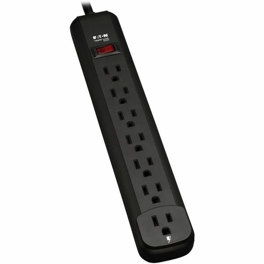 Eaton Tripp Lite Series Power It! 7-Outlet Power Strip, 25 ft. (7.62 m) Cord, Black Housing — PS725B