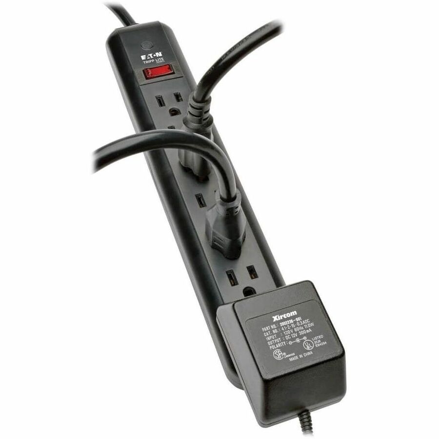 Eaton Tripp Lite Series Power It! 7-Outlet Power Strip, 25 ft. (7.62 m) Cord, Black Housing — PS725B