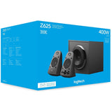 Logitech Z625 2.1 Speaker System - 200 W RMS - Black — 980-001258