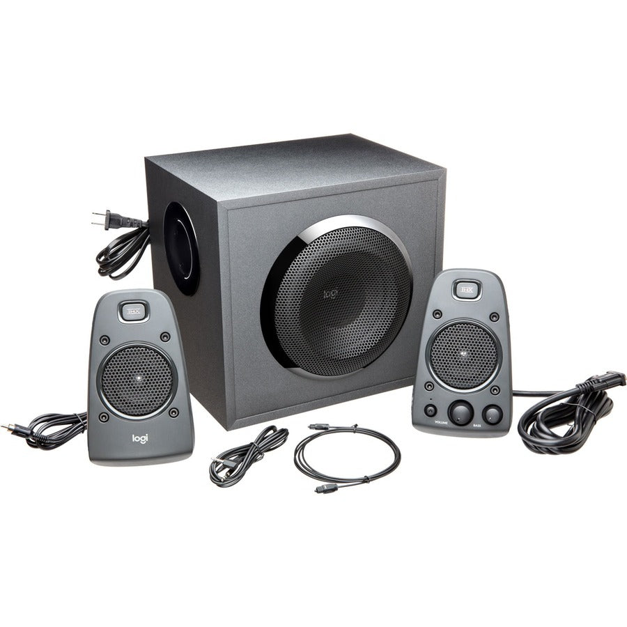 Logitech Z625 2.1 Speaker System - 200 W RMS - Black — 980-001258