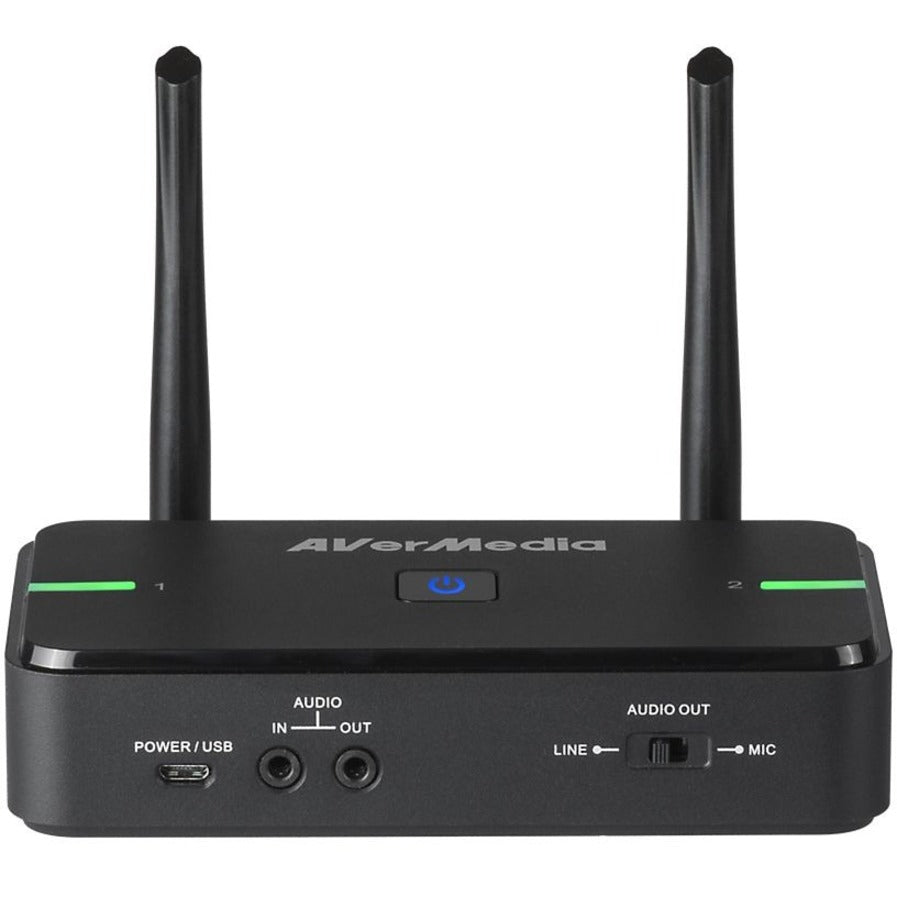 AVerMedia Wireless Microphone and Receiver. TAA and NDAA Compliant — AW315S