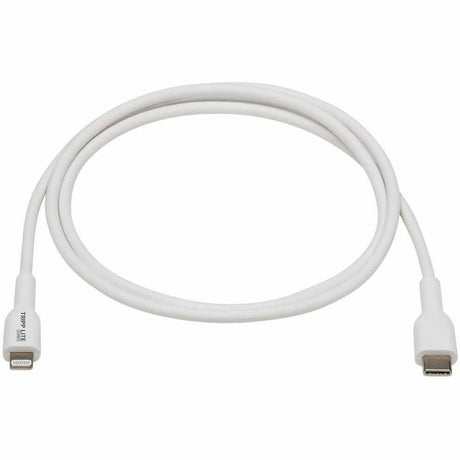 Eaton Tripp Lite Series USB-C to Lightning Sync/Charge Cable (M/M), MFi Certified, White, 1 m (3.3 ft.) — M102-01M-WH