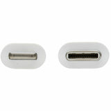 Eaton Tripp Lite Series USB-C to Lightning Sync/Charge Cable (M/M), MFi Certified, White, 1 m (3.3 ft.) — M102-01M-WH