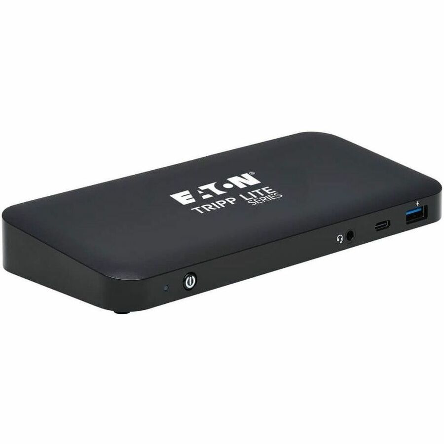 Eaton Tripp Lite Series USB-C Dock, Triple Display - 4K 60 Hz HDMI/DisplayPort, USB 3.x Gen 2 (10Gbps), USB-A/USB-C Hub, GbE, 85W PD Charging, Black — U442-DOCK8-B