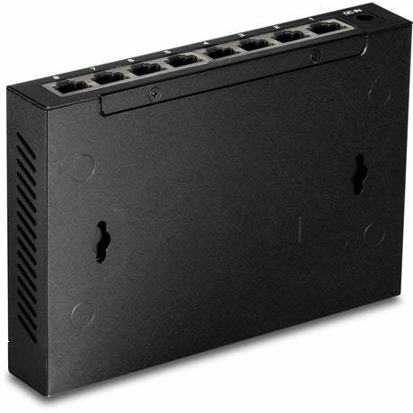 TRENDnet 8-Port 2.5Gb Multi-Gigabit Unmanaged Gaming Switch, TEG-S380, 8 x 2.5GBASE-T Ports, 25Gbps Switching Capacity, Ethernet Splitter, NDAA & TAA Compliant, Fanless, Lifetime Protection, Black — TEG-S380