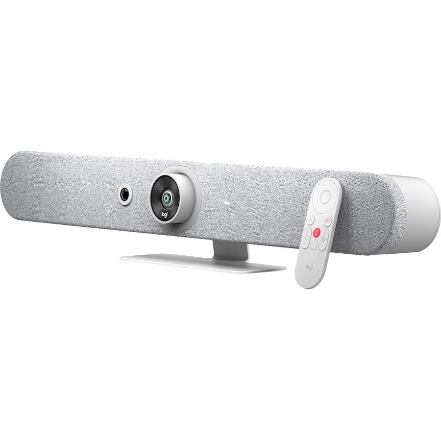 Logitech Rally Bar Mini All-In-One Video Bar for Small to Medium Rooms, White — 960-001348