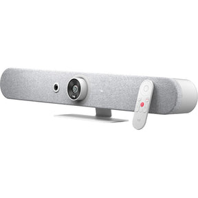 Logitech Rally Bar Mini All-In-One Video Bar for Small to Medium Rooms, White — 960-001348