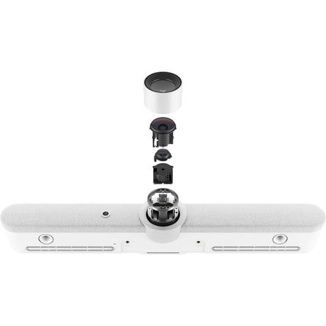 Logitech Rally Bar Mini All-In-One Video Bar for Small to Medium Rooms, White — 960-001348