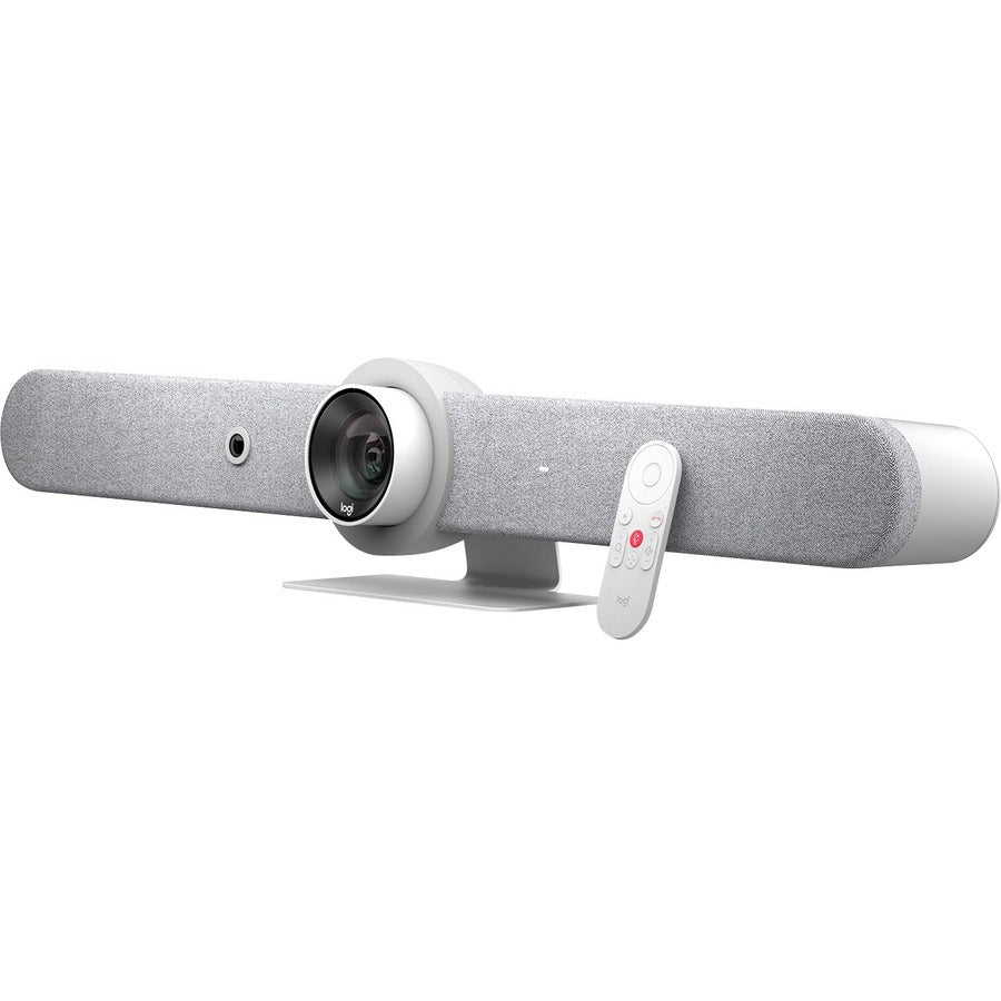 Logitech Rally Bar Mini All-In-One Video Bar for Small to Medium Rooms, White — 960-001348