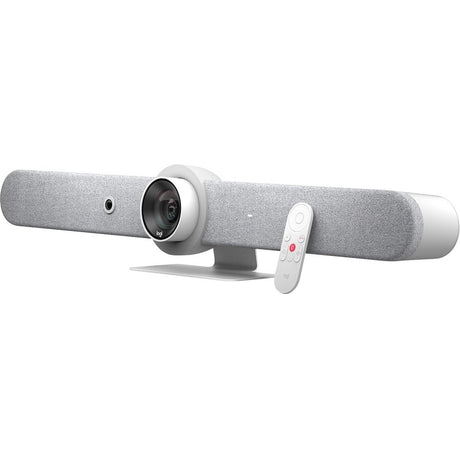 Logitech Rally Bar Mini All-In-One Video Bar for Small to Medium Rooms, White — 960-001348