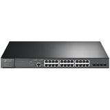 TP-Link TL-SG3428MP - JetStream&trade; 28-Port Gigabit L2+ Managed Switch with 24-Port PoE+ — SG3428MP