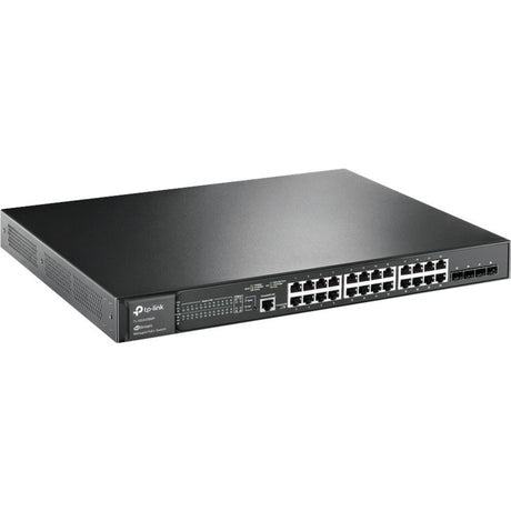 TP-Link TL-SG3428MP - JetStream&trade; 28-Port Gigabit L2+ Managed Switch with 24-Port PoE+ — SG3428MP
