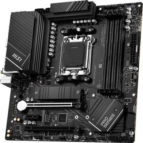 MSI B650M-A WIFI Desktop Motherboard - AMD B650 Chipset - Socket AM5 - Micro ATX — B650MAWIFI