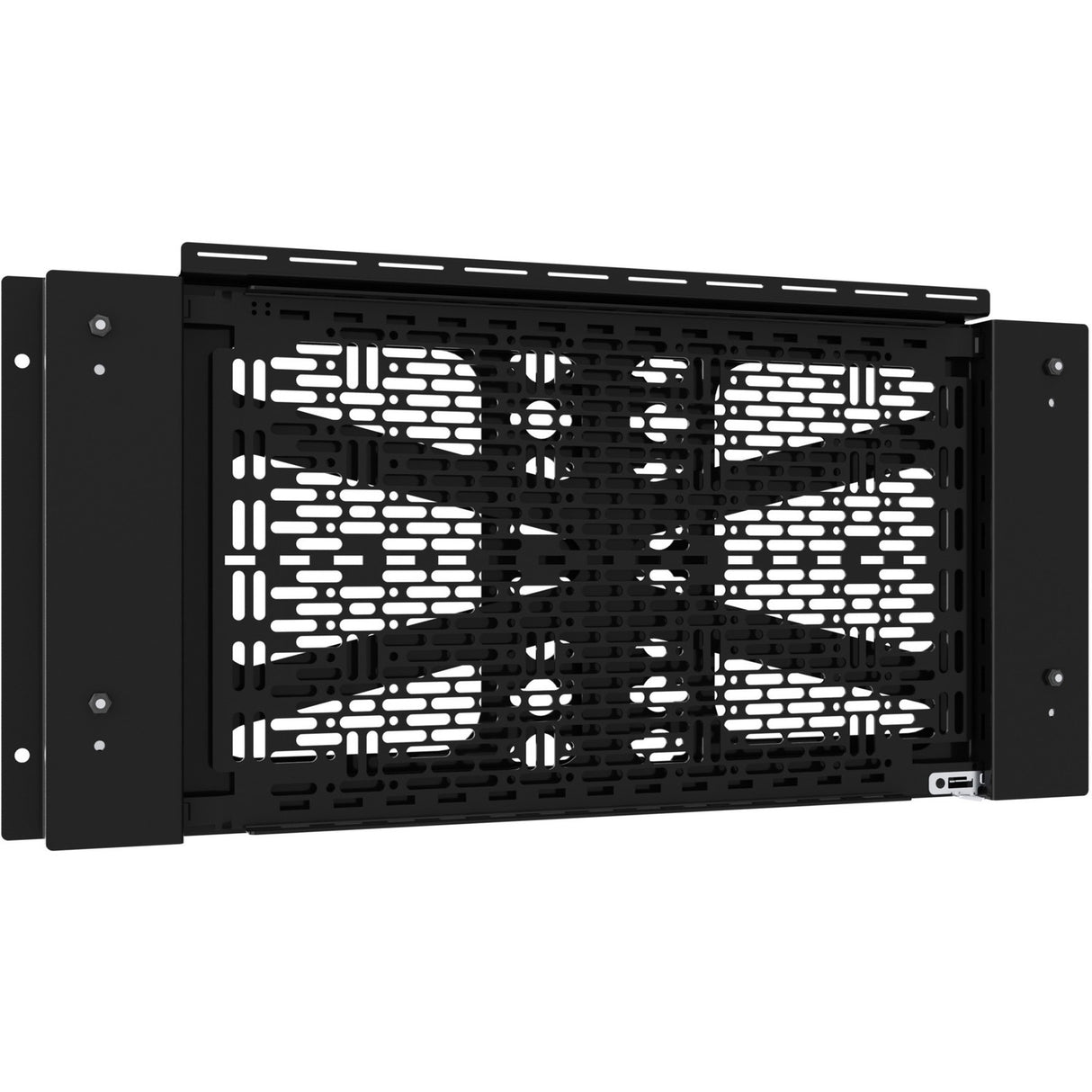 Chief Proximity Component Storage Slide-Lock Panel for AV Systems - Black — CSSLP15X10