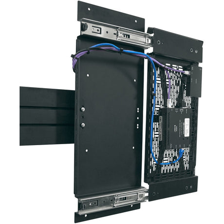 Chief Proximity Component Storage Slide-Lock Panel for AV Systems - Black — CSSLP15X10