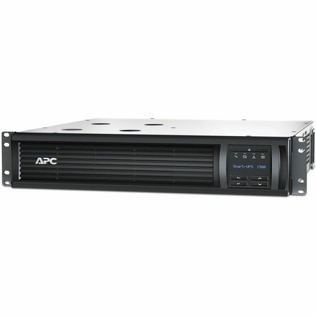 APC Smart-UPS, Line Interactive, 1500VA, Rackmount 2U, 120V, 6x NEMA 5-15R outlets, SmartConnect Port+Network Card, AVR, LCD — SMT1500RM2UCNC