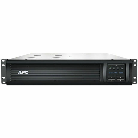 APC Smart-UPS, Line Interactive, 1500VA, Rackmount 2U, 120V, 6x NEMA 5-15R outlets, SmartConnect Port+Network Card, AVR, LCD — SMT1500RM2UCNC