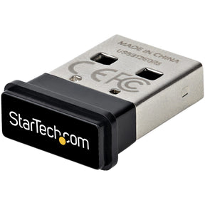 StarTech.com USB Bluetooth 5.0 Adapter, USB Bluetooth Dongle Receiver for PC/Laptop, Range 33ft/10m — USBA-BLUETOOTH-V5-C2