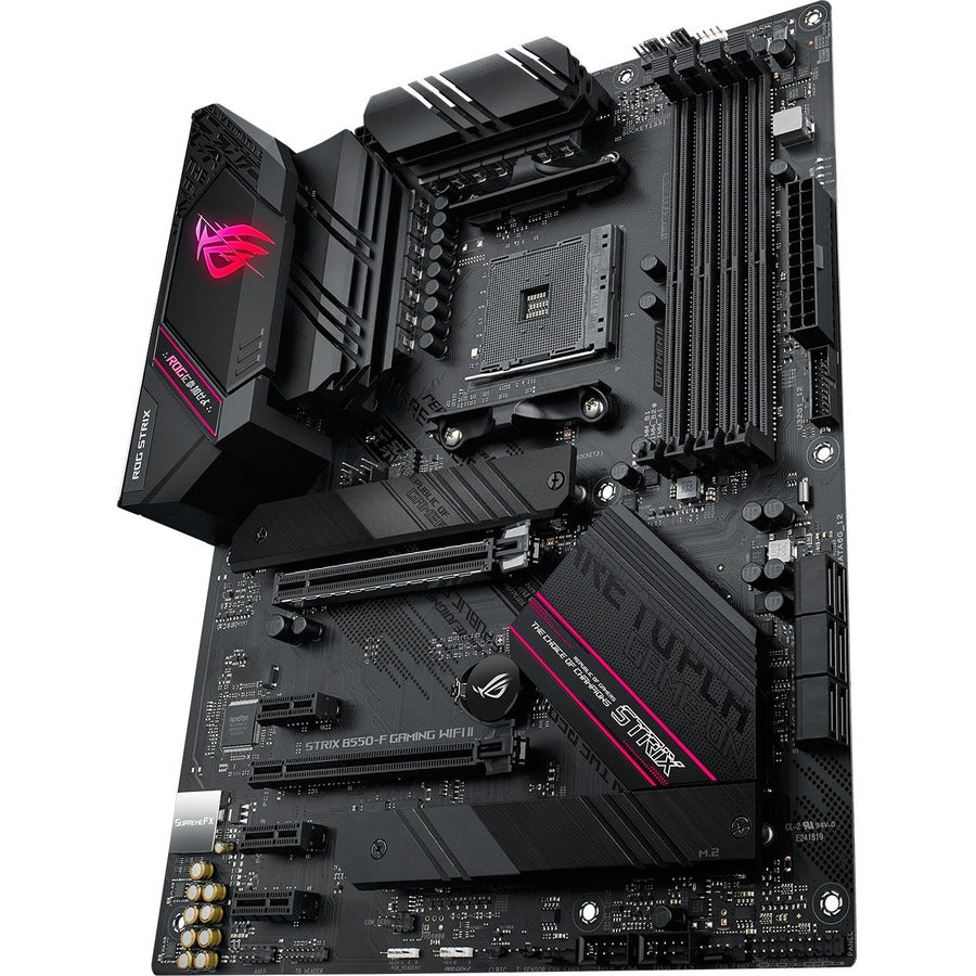 Asus ROG Strix STRIX B550-F GAMING WIFI II Gaming Desktop Motherboard - AMD B550 Chipset - Socket AM4 - ATX — ROGSTRIXB550FGAMINGWIFIII