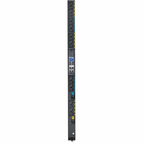 Eaton Single-Phase Managed Rack PDU G4, 208V, 20 Outlets, 24A, 5.8kW, L6-30 Input, 10 ft. Cord, 0U Vertical — EVMAL630B