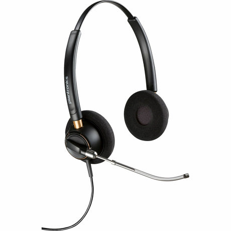 Poly EncorePro 520V Voice Tube Microphone with Quick Disconnect Binaural Headset TAA — 783P8AA#ABA