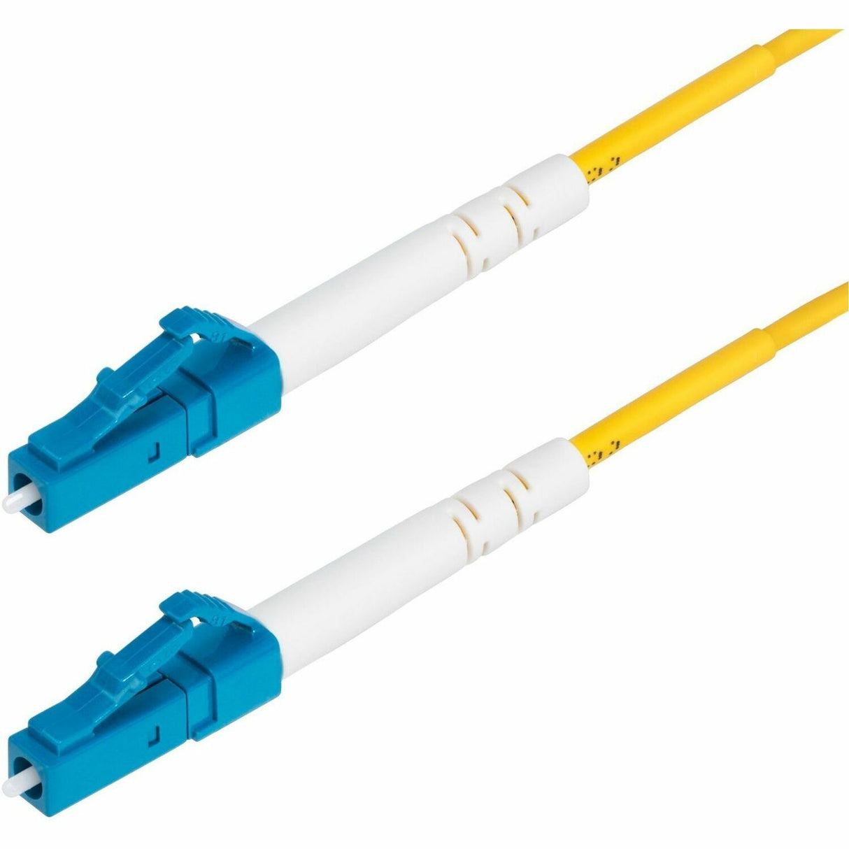 StarTech.com 30m (98.4ft) LC to LC (UPC) OS2 Single Mode Simplex Fiber Optic Cable, 9/125, 40G/100G, Low Insertion Loss, LSZH Jumper Cord — SPSMLCLC-OS2-30M