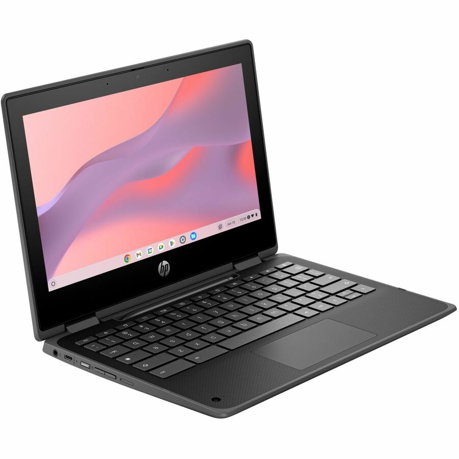 HP Fortis G5 11.6" Touchscreen Convertible 2 in 1 Chromebook - HD - Intel N-Series N100 - 4 GB - 32 GB Flash Memory - English Keyboard - Jack Black - Smart Buy — 9R396UT#ABA