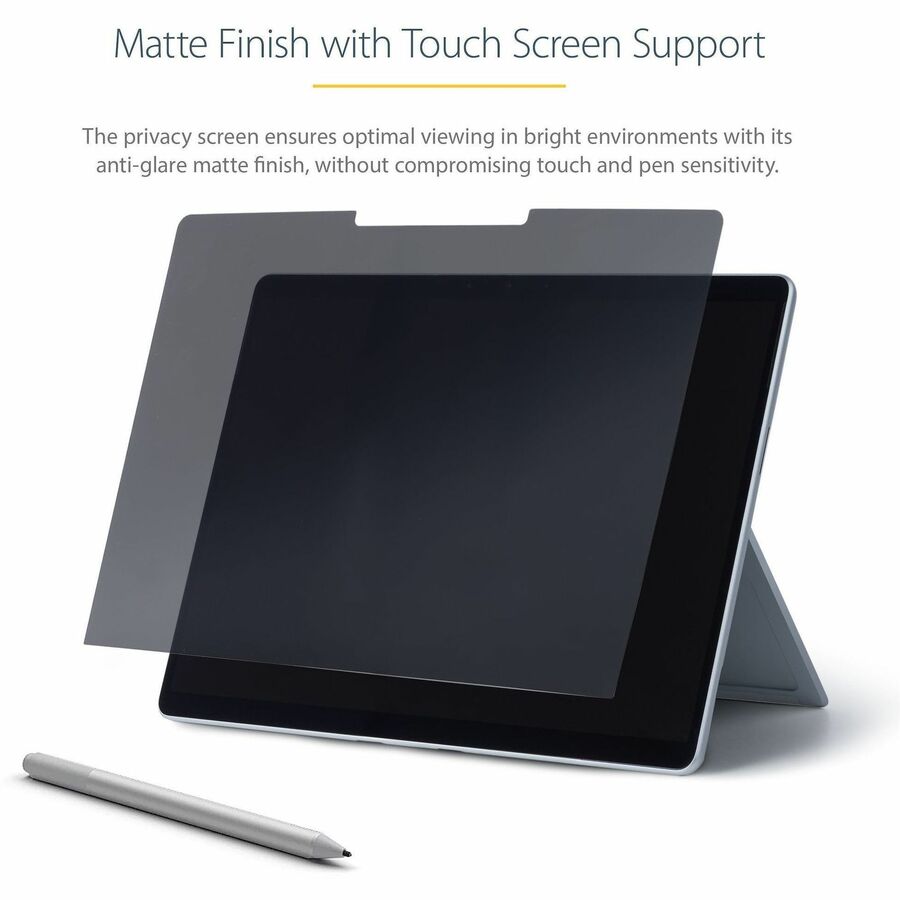 StarTech.com 13.5-inch Surface Laptop / Surface Book Privacy Screen, Anti-Glare Privacy Filter with 51% Blue Light Reduction, Matte Finish — 135S-PRIVACY-SCREEN